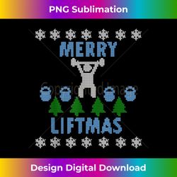 Funny Christmas Workout Weightlifting Weightlifter Gift - Vibrant Sublimation Digital Download - Access the Spectrum of Sublimation Artistry