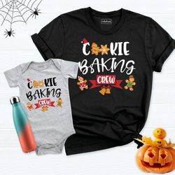 Holiday Cookie Baking Crew Shirt, Family Christmas Shirt, Matching Christmas Shirts, Holiday Baking Shirt, Xmas Baking T