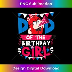Oddbods Dad of the Birthday Girl Father of Birthday Daughter - Sublimation-Optimized PNG File - Immerse in Creativity with Every Design