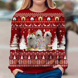 Komondor Christmas – Ugly Christmas Sweater – 3d Sweater for Men Women