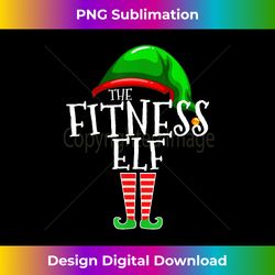 fitness elf group matching family christmas gift set workout - bohemian sublimation digital download - elevate your style with intricate details