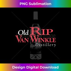 Old Rip Van Winkle Distillery Pappy Bourbon Whiskey Trail Long Sleeve - Crafted Sublimation Digital Download - Spark Your Artistic Genius