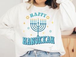 Happy Hanukkah Png Hanukkah shirt Svg Cricut file Sublimation