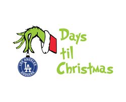 LosAngeles Dodgers Christmas Svg, Christmas Svg, Baseball Sports Svg, MLB Team Svg, MLB, MLB Design 22