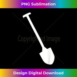 Shovel - Contemporary PNG Sublimation Design - Elevate Your Style with Intricate Details