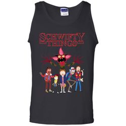 Rick And Morty Stranger things Parody Tank Top