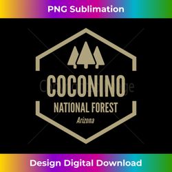 Coconino National Forest Long Sleeve - Eco-Friendly Sublimation PNG Download - Challenge Creative Boundaries