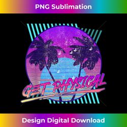 Funny 80's Totally Rad Women Men 80s Workout - Sophisticated PNG Sublimation File - Channel Your Creative Rebel