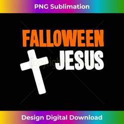 Funny Christian Halloween Costume Fallowing Following Jesus - Sublimation-Optimized PNG File - Enhance Your Art with a Dash of Spice