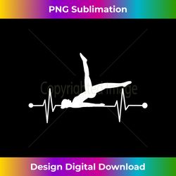 Fitness Workout Gym Yoga Heartbeat Pilates - Chic Sublimation Digital Download - Ideal for Imaginative Endeavors