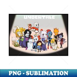 Undertale Group Shot - Aesthetic Sublimation Digital File - Enhance Your Apparel with Stunning Detail