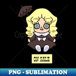 Creepy Doll on Sale - Artistic Sublimation Digital File - Bring Your Designs to Life