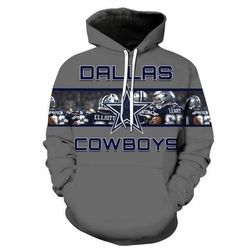 Dallas Cowboys Hoodie 3D Style362 All Over Printed