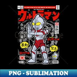 Ultraman - Retro PNG Sublimation Digital Download - Perfect for Personalization