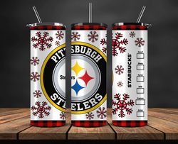 Pittsburgh Steelers Christmas Tumbler Png, NFL Merry Christmas Png, NFL, NFL Football Png 28