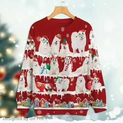 Samoyed – Snow Christmas – Premium Sweater For Men Women