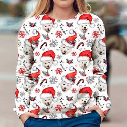 Samoyed – Xmas Decor – Premium Sweater For Men Women