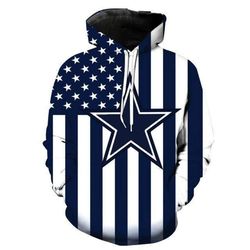 Dallas Cowboys Hoodie 3D Style402 All Over Printed