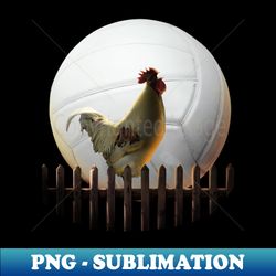 Chicken Volleyball - Digital Sublimation Download File - Capture Imagination with Every Detail