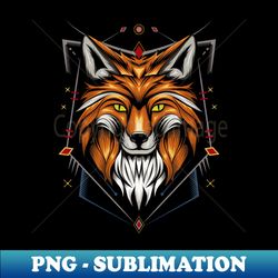 Fox illustration design - Professional Sublimation Digital Download - Unleash Your Inner Rebellion