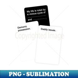 Cards Against Humanity - Retro PNG Sublimation Digital Download - Transform Your Sublimation Creations