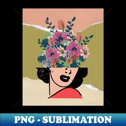 mood  flowers - PNG Transparent Digital Download File for Sublimation - Perfect for Sublimation Mastery