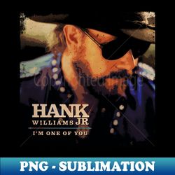 Honoring the Outlaw Hank Jrs Legend - Professional Sublimation Digital Download - Unleash Your Creativity