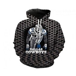 Dallas Cowboys Hoodie 3D Style5498 All Over Printed