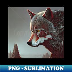 Wolf - Signature Sublimation PNG File - Revolutionize Your Designs