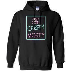 Rick And Morty The Creepy Morty Men Pullover Hoodie
