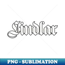 Lindlar written with gothic font - Exclusive PNG Sublimation Download - Bold & Eye-catching
