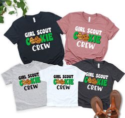 Girl Scout Cookie Shirt, Girls Cooking Shirt, Cookie Baking Crew Shirt, Cookie Lover Gift, Baking Shirt, Christmas Shirt