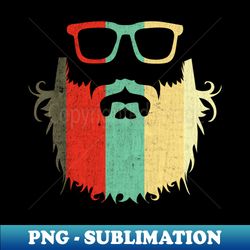 Beardy - Modern Sublimation PNG File - Add a Festive Touch to Every Day