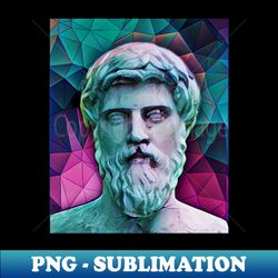 Plutarch Portrait  Plutarch Artwork 4 - Elegant Sublimation PNG Download - Boost Your Success with this Inspirational PNG Download