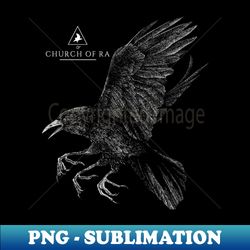 AMENRA CROW - Unique Sublimation PNG Download - Create with Confidence