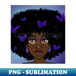 Butter Fly Girl - Stylish Sublimation Digital Download - Fashionable and Fearless