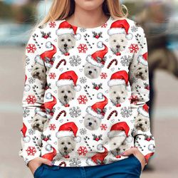 West Highland White Terrier – Xmas Decor – Premium Sweater for Men Women