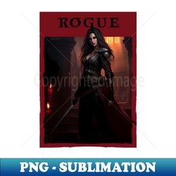 rogues edge dagger of stealth - professional sublimation digital download - perfect for personalization