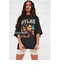 Dylan O'Brien Shirt American Actor Movie Drama Television Series Fans United States Vintage Bootleg Graphic Tee Hoodie S
