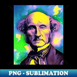 John Stuart Mill Portrait  John Stuart Mill Artwork 6 - High-Quality PNG Sublimation Download - Perfect for Sublimation Art