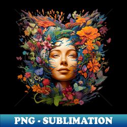Botanical Beauty - Aesthetic Sublimation Digital File - Perfect for Creative Projects