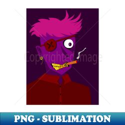 Smoking Punk Boy - Creative Sublimation PNG Download - Perfect for Sublimation Mastery