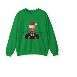 Biden Christmas Crewneck Sweatshirt
