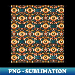 Colorful Witchy Eye - Trendy Sublimation Digital Download - Unlock Vibrant Sublimation Designs