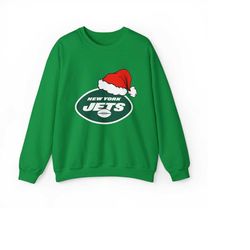 Jets Santa Crewneck Sweatshirt