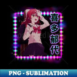 Hitori Aesthetic Present Anime - Unique Sublimation PNG Download - Perfect for Personalization