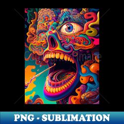 Psychedelic Journeys of the Third Order - Sublimation-Ready PNG File - Add a Festive Touch to Every Day