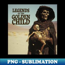 legends of the golden child - elegant sublimation png download - perfect for sublimation mastery