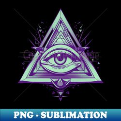 All Seeing Eye - Stylish Sublimation Digital Download - Perfect for Creative Projects
