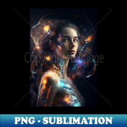 Cosmic Beauty - Sublimation-Ready PNG File - Revolutionize Your Designs